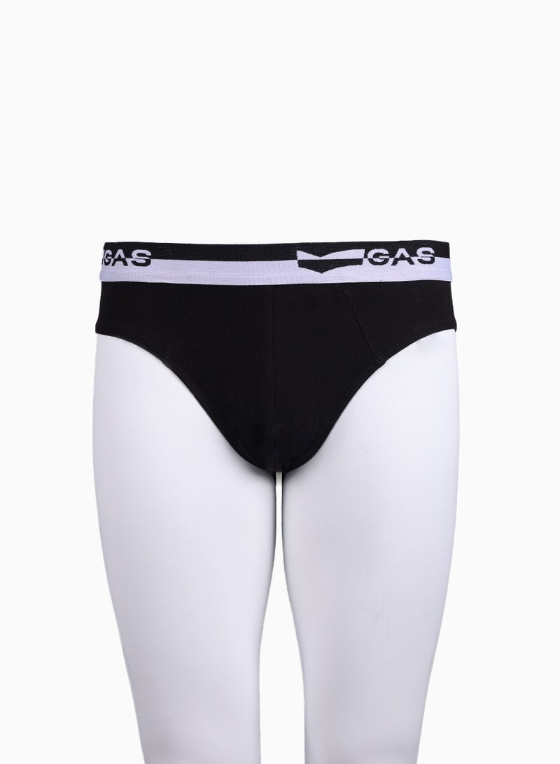 GAS BRIEF GASBY FIT - Raven Black, M | Premium Men's Brief - Image 1