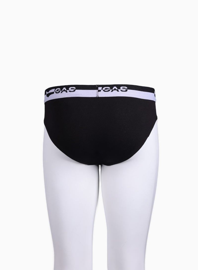 GAS BRIEF GASBY FIT - Raven Black, M | Premium Men's Brief - Image 3