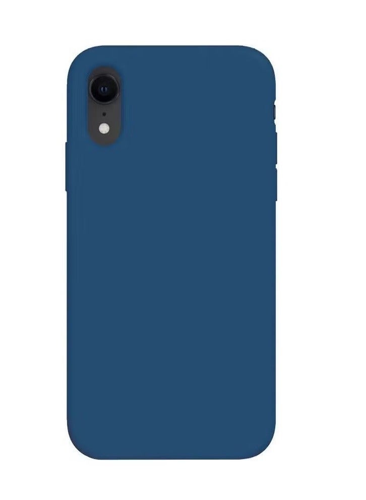 LEDIN Silicone Case for iPhone XR Silky Soft Touch Full Body Protective Phone Case Shockproof Cover with Microfiber Lining - Image 4