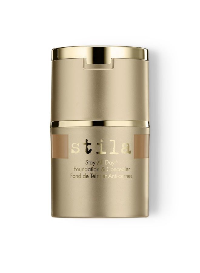stila Stila Stay All Day Foundation And Concealer, Caramel 12  - Image 3