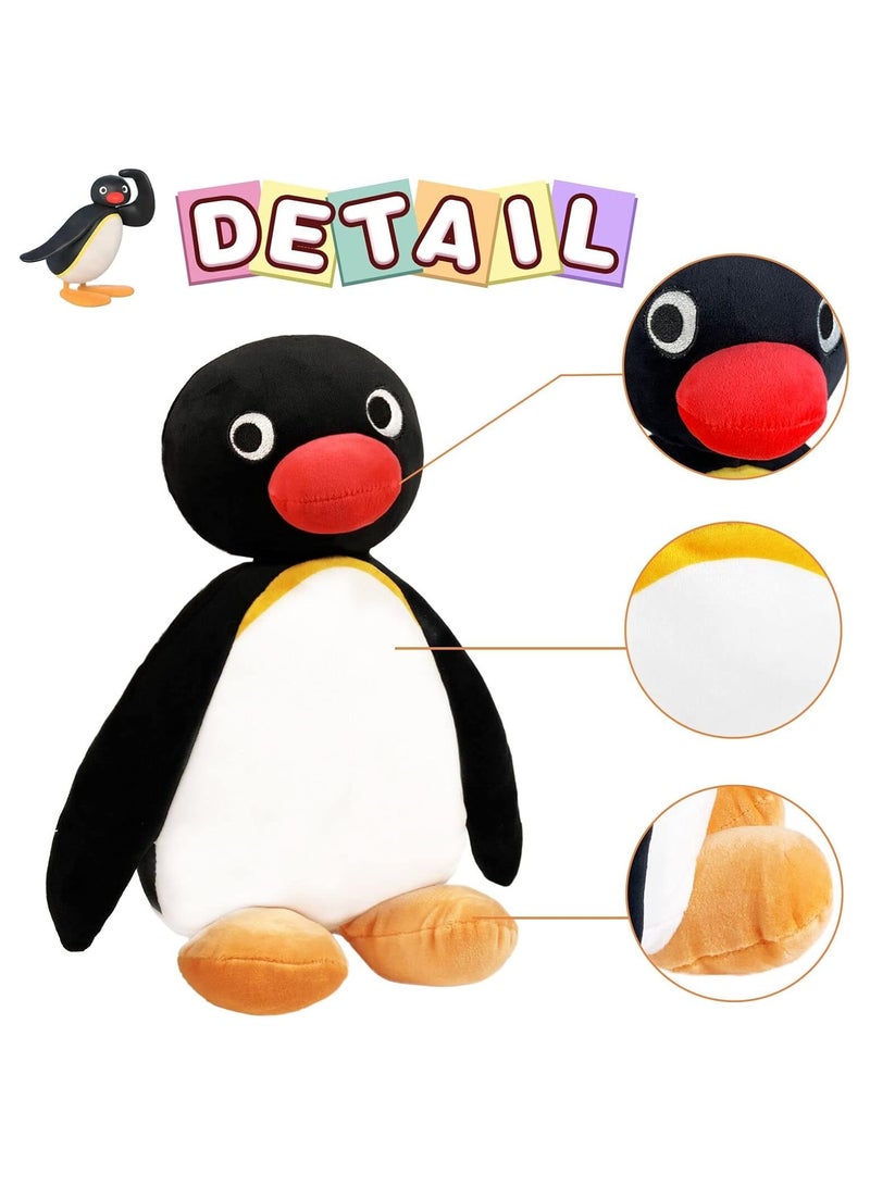 عام دمية البطريق الأنيق بينقو بوغ، خارجية فاخرة جداً ناعمة، ديكور مريح للأطفال، لعبة رفيقة، هدية لمحبي البطاريق - Image 5