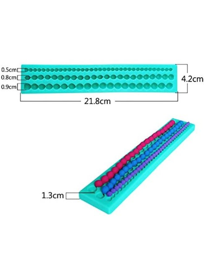 Silicone Mold for Shaping Pearls, Fondant, Sugarcraft, Cookies, Clay, Beads, Candy, Lace, Chocolate DIY, Silica Gel Mold for Baking Decoration by Shostki  - Image 4
