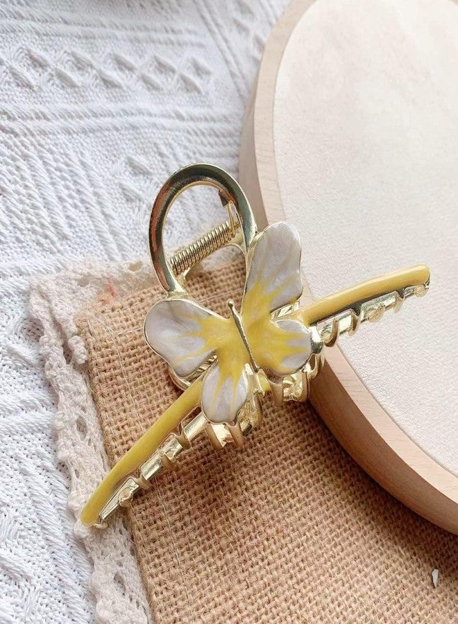 ستار ورك مشابك شعر ستار وورك، مشابك شعر طويلة وسميكة، إكسسوارات شعر مثالية لتصفيف الشعر للنساء والفتيات (أصفر شتوي) - Image 5