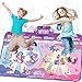maysida Kids Bluetooth Dance Mat Toy Dancing Music Mat with 1 2 Player Mode Large Size 59 38 in Birthday for 3 4 5 6 7 8 Year Old Girls Toddlers - Image 2
