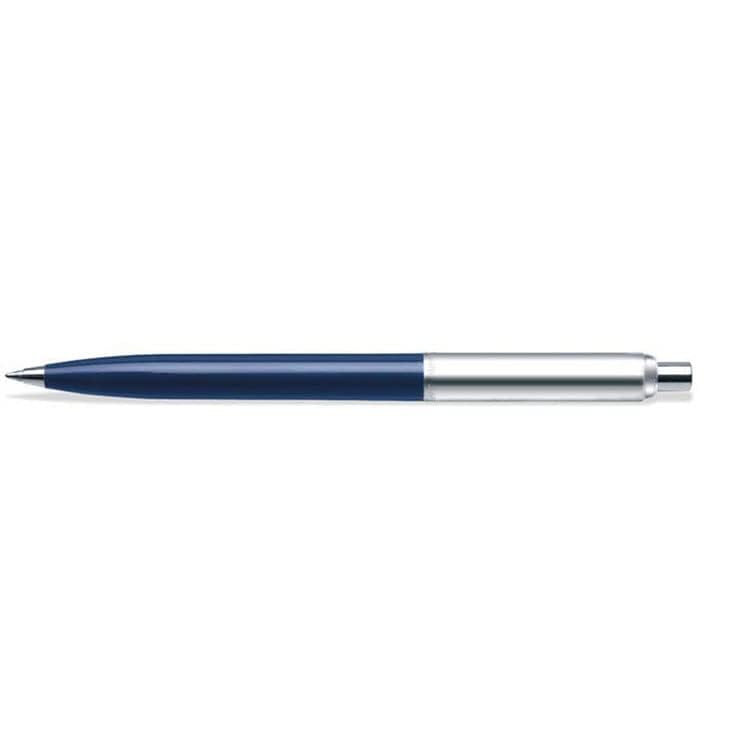 SHEAFFER Ballpoint Pen 321 Sentinel Blue with Chrome Trim | Premium Ballpen Blue |Personalized Pen with Name Engraved - Image 3