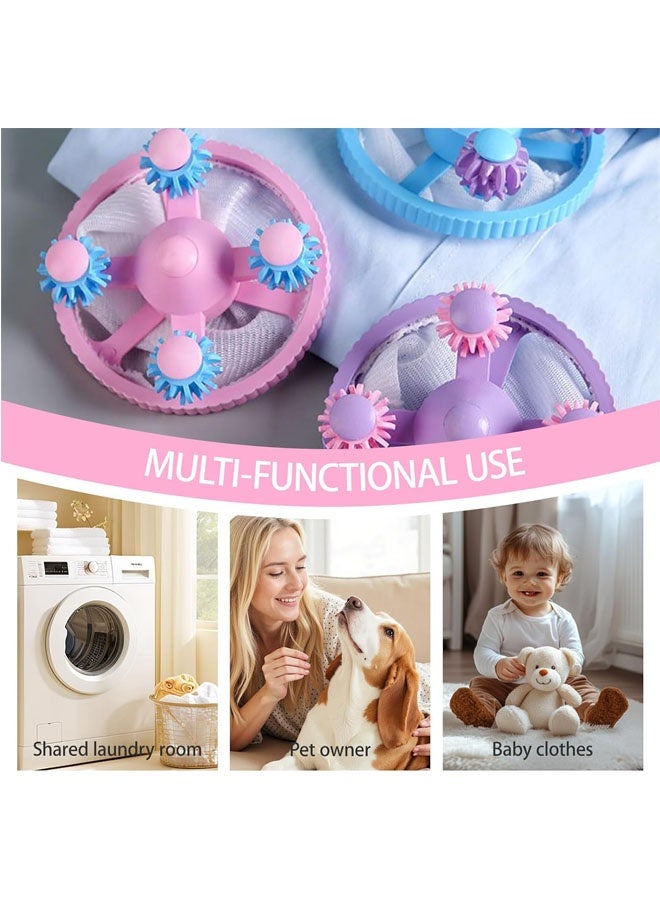 Hair Filter Bag Lint Catcher for Washing Machine Pet Hair Catcher 3 Pack - Image 3