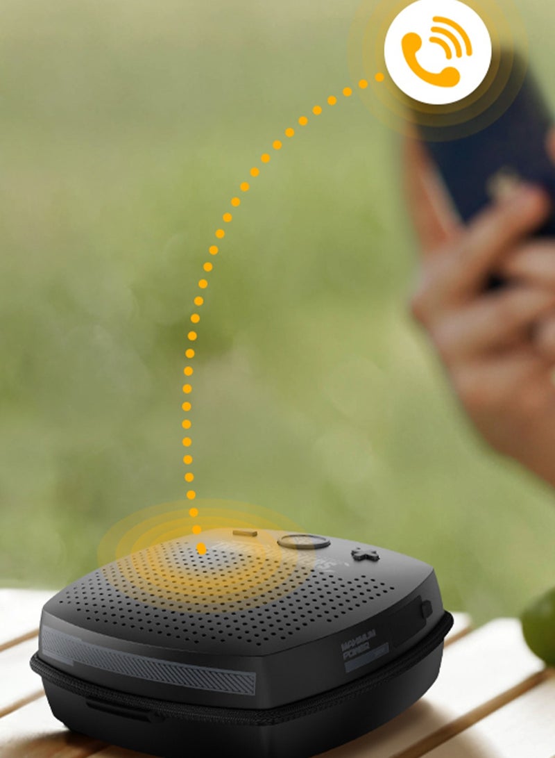 TRANSFORMERS TF-Y16 Portable Bluetooth Speaker – IPX4 Water-Resistant, TWS Pairing, 5-Hour Playtime – Black - Image 2