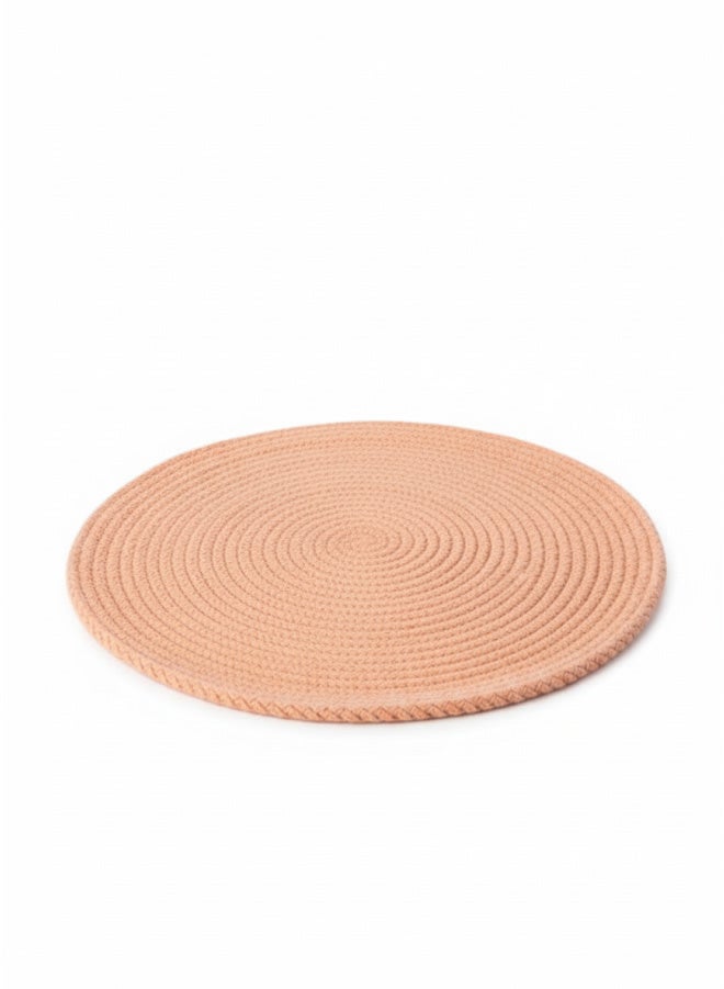 CASA HOME CasaHome Round Cotton Macrame Placemat Table Mat Heat & Spill Protection Egypt - Image 2