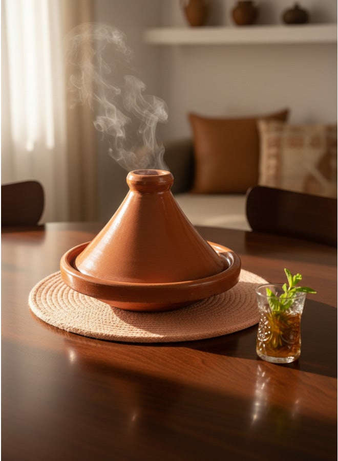 CASA HOME CasaHome Round Cotton Macrame Placemat Table Mat Heat & Spill Protection Egypt - Image 1