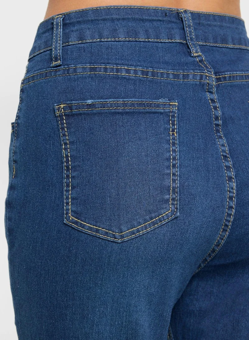 Ginger  High Rise Skinny Fit Jeans for Women | Best Price UAE