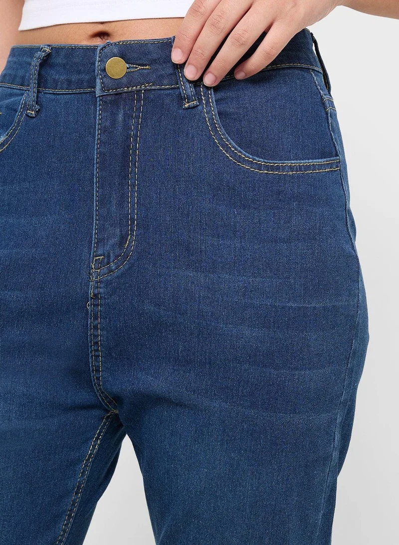 Ginger  High Rise Skinny Fit Jeans for Women | Best Price UAE