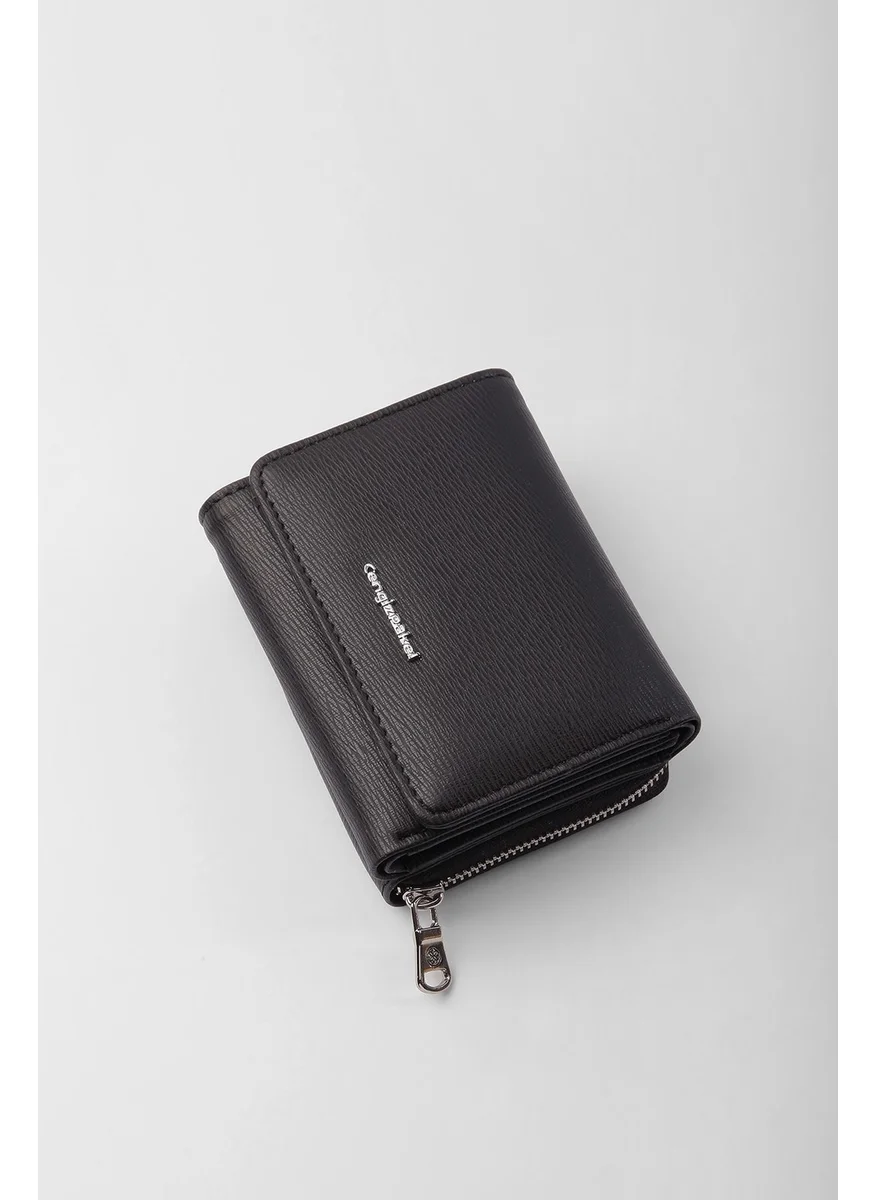 Cengiz Pakel Women's Wallet BLACK-65221AT