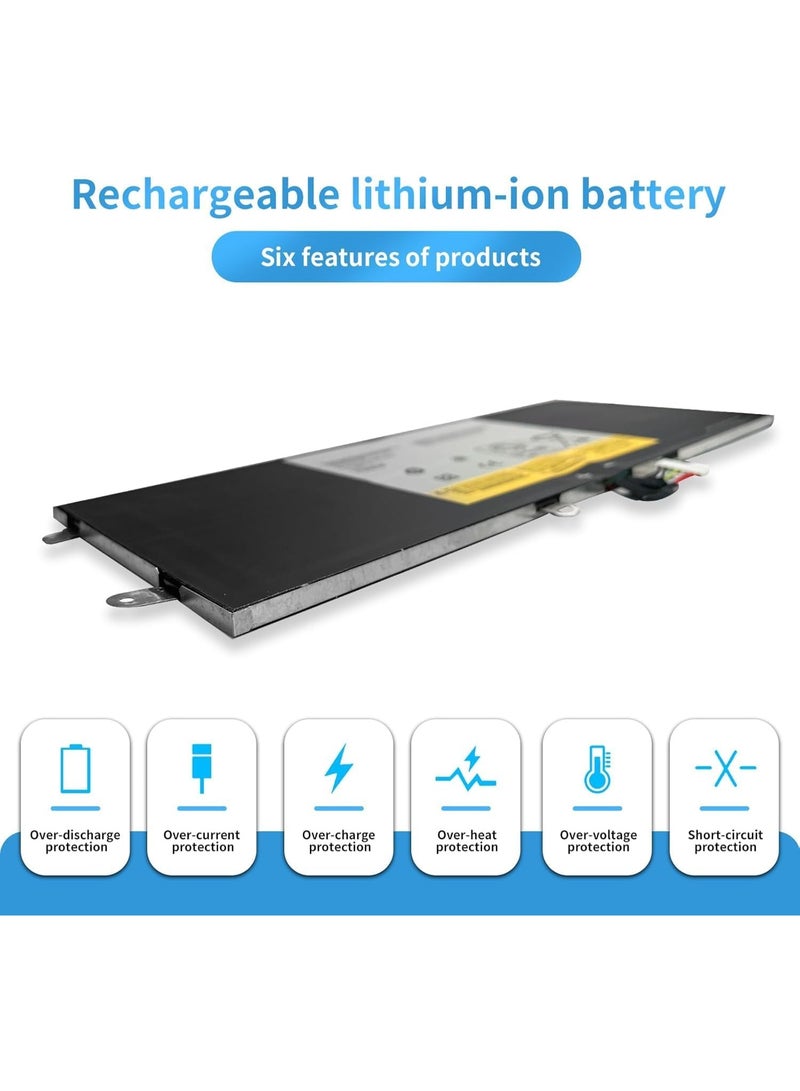 Terabyte L11M4P13 Laptop Battery for Lenovo IdeaPad Yoga 11/11S 11 11S Ultrabook Series 4ICP4/56/120（14.8V 2840mAh 42Wh） - Image 4