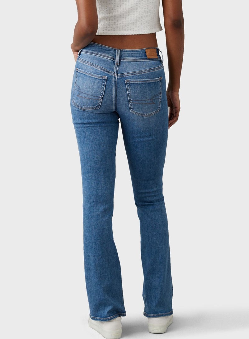 American Eagle Low Waist Bootcut Jeans - Image 2