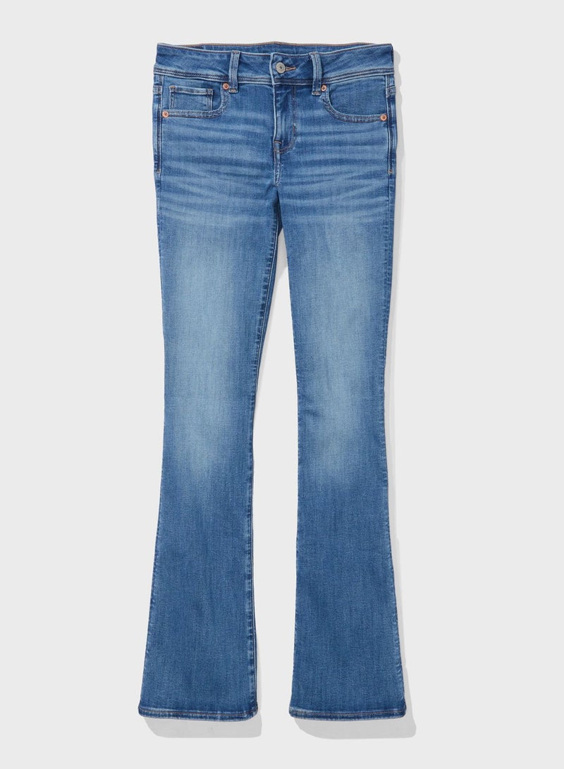 American Eagle Low Waist Bootcut Jeans - Image 4