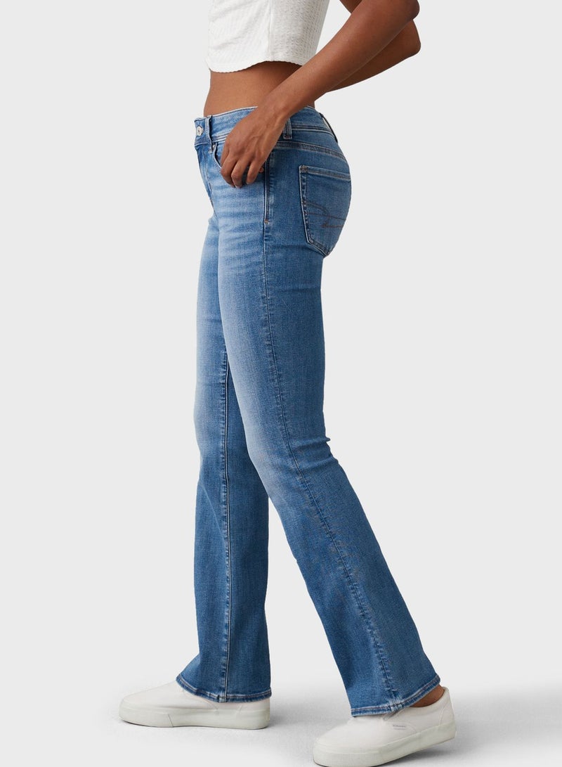 American Eagle Low Waist Bootcut Jeans - Image 3