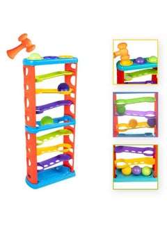 Plastic Ball Drop Rolling & Swirling【Large】 Hammer Ball Tower Ramp For Baby And Toddlers【Made In India】【Pack Of 1】 - pzsku/Z0B2099248634ECF7FC13Z/45/_/1692272615/40056267-c5a5-4309-a183-96a250324f00