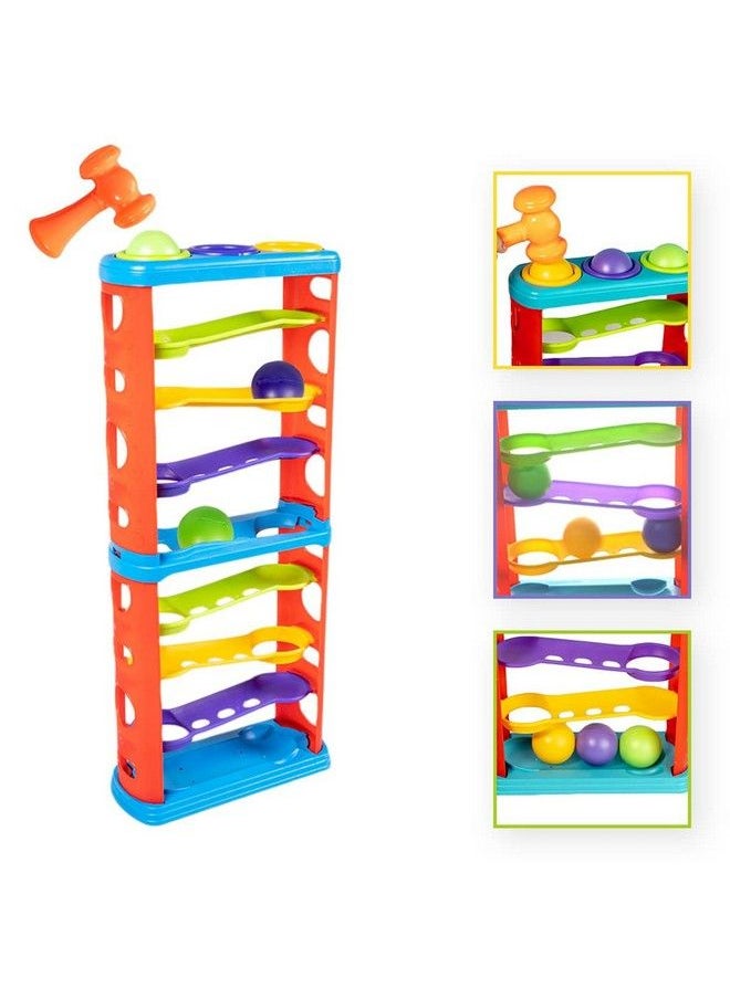 Plastic Ball Drop Rolling & Swirling【Large】 Hammer Ball Tower Ramp For Baby And Toddlers【Made In India】【Pack Of 1】 - pzsku/Z0B2099248634ECF7FC13Z/45/_/1692272615/40056267-c5a5-4309-a183-96a250324f00