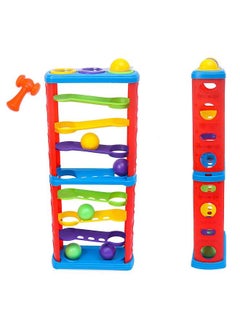 Plastic Ball Drop Rolling & Swirling【Large】 Hammer Ball Tower Ramp For Baby And Toddlers【Made In India】【Pack Of 1】 - pzsku/Z0B2099248634ECF7FC13Z/45/_/1692272618/fb336431-d20f-434a-8190-69952c9f9b7a