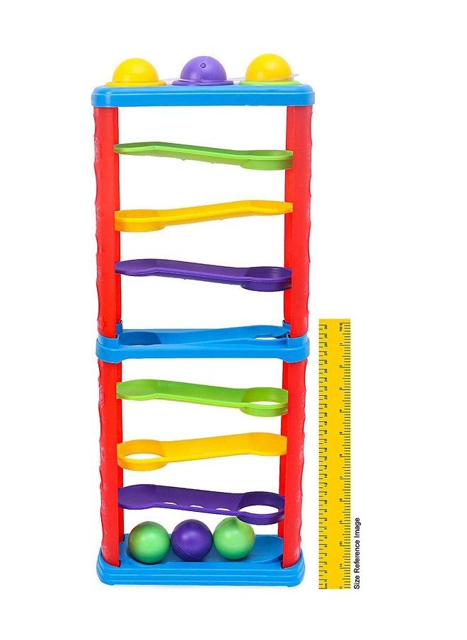 Plastic Ball Drop Rolling & Swirling【Large】 Hammer Ball Tower Ramp For Baby And Toddlers【Made In India】【Pack Of 1】 - pzsku/Z0B2099248634ECF7FC13Z/45/_/1692272634/85017f68-7244-42d3-887d-22a776a6ad0e