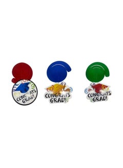 Generic Graduation Foil Color Swirl Decoration 