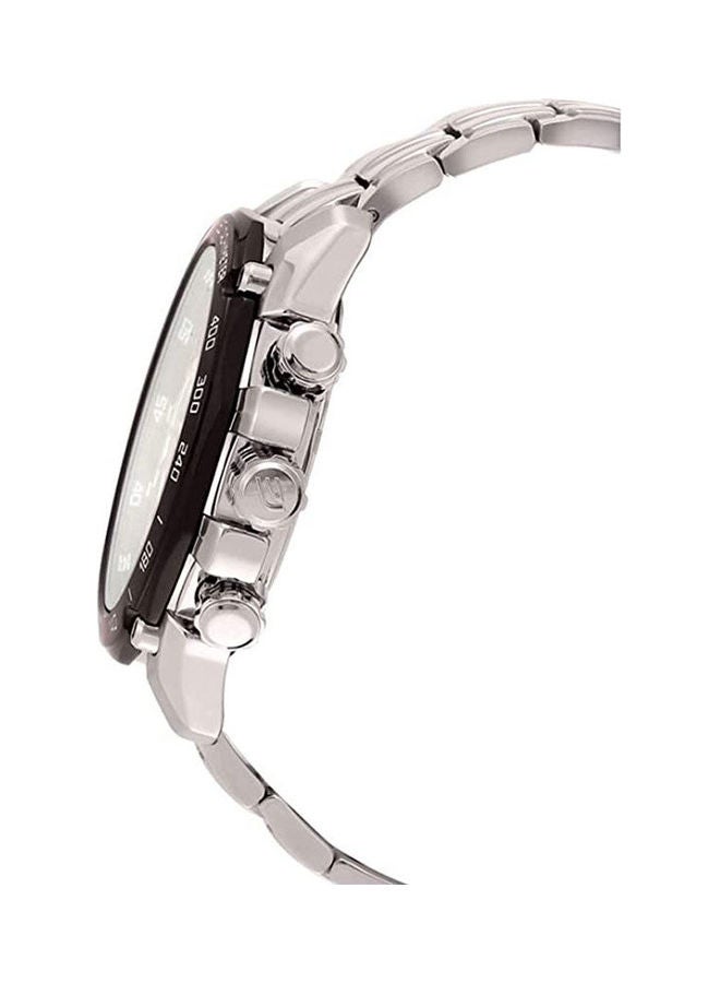 CASIO Men Stainless Steel Analog Clasp Watch EF-550D - Image 2