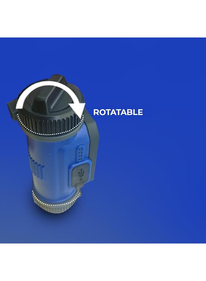 Toby's Headlamp 09 Head Mounted COB Headlight USB Rechargeable LED Floodlight for Outdoor Camping - Image 4