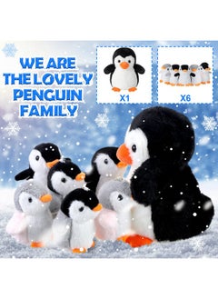 Plush Toys Set Stuffed Animal Zoo Toys With Mom And Small Baby Realistic Baby Animals For Gift Christmas Holiday Birthday Bag Stuffings Decorations (Penguin) - pzsku/Z0B20D2D3633ECBEE2595Z/45/_/1732773818/e62015a1-4bc6-4bf3-b3c4-4eee028a1d33