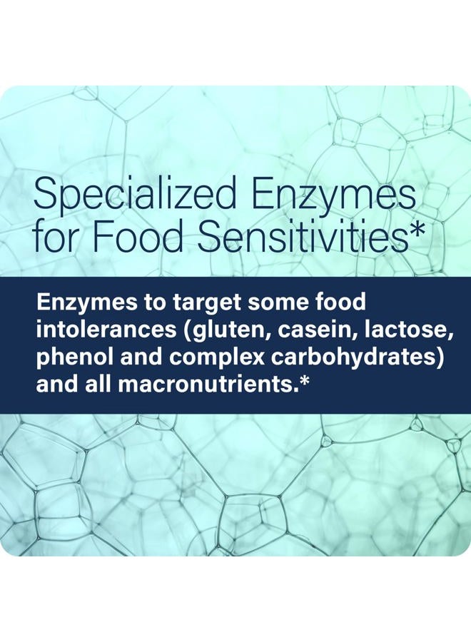 Enzyme Science ™ Intolerance Complex™, 30 Capsules – Comprehensive Support for Common Digestive Sensitivities–Gluten, Casein, Lactose, Phenol Sensitivities, and Complex Carbohydrates Intolerance Relief - Image 4