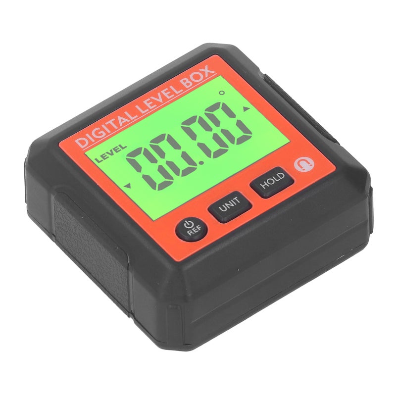Digital Protractor 4x90° Magnetic Digital Level Box - Angle and Slope Conversion - Compact ABS Inclinometer for Woodworking Construction Automotive Industries - Image 5