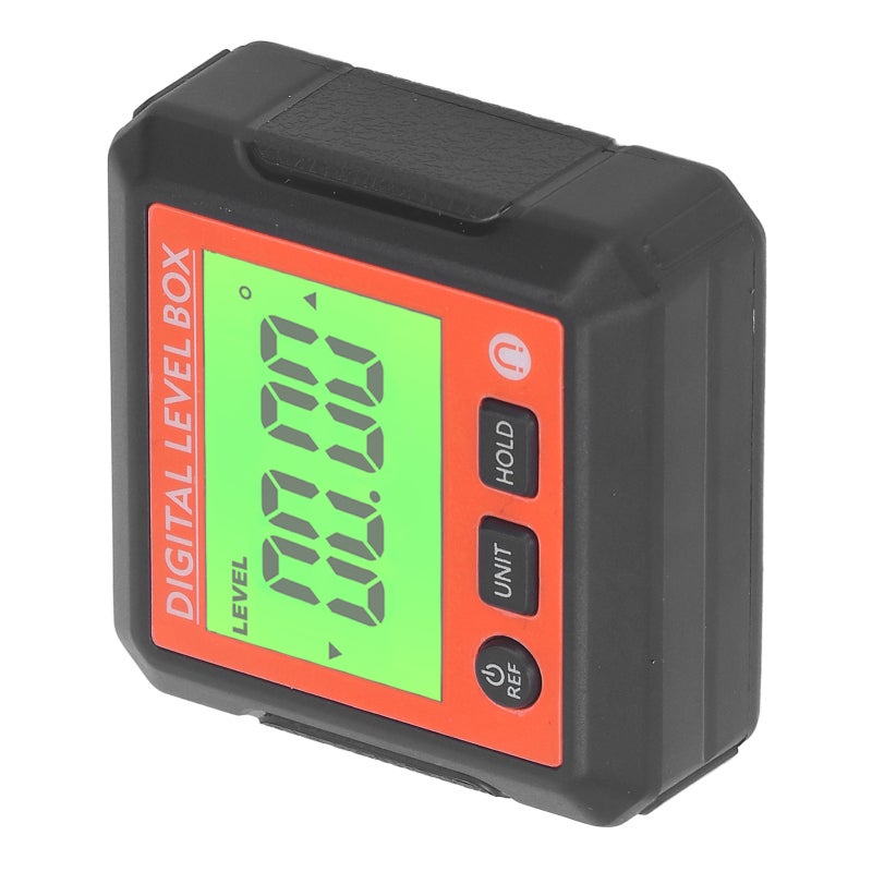 Digital Protractor 4x90° Magnetic Digital Level Box - Angle and Slope Conversion - Compact ABS Inclinometer for Woodworking Construction Automotive Industries - Image 4