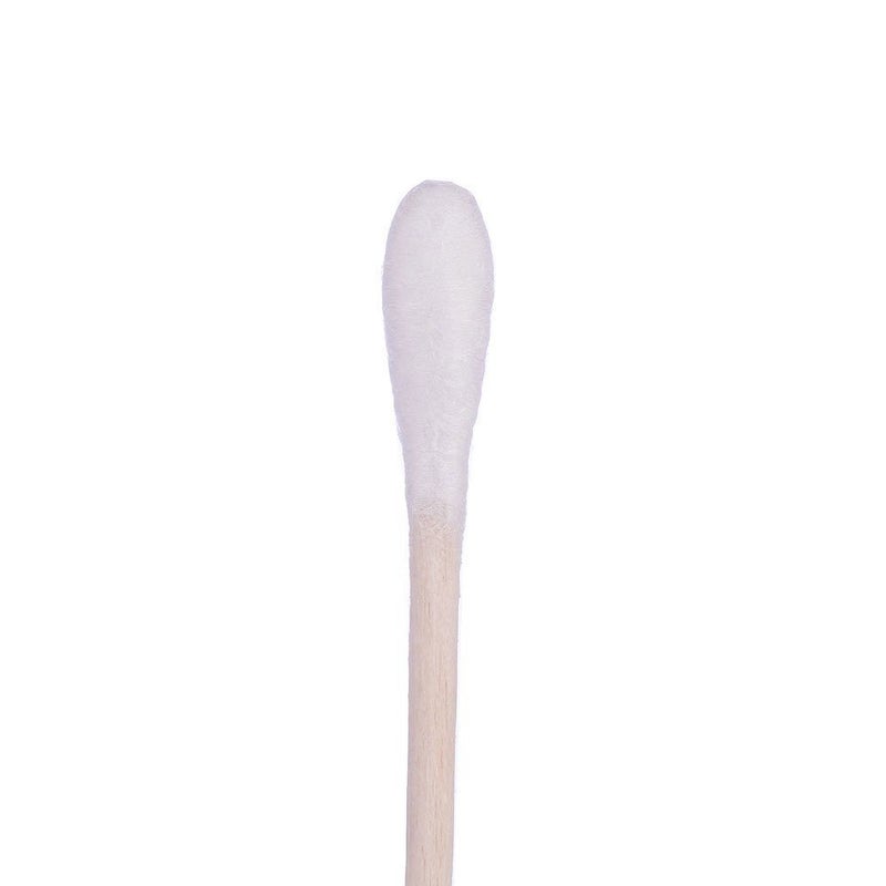 BTYMS 500 Count 6 Inch Long Cotton Swabs with Wooden Handles Cotton Tipped Applicator for Cleaning - Image 2