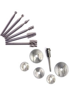 Neler Geldi Neler What's Arrived What's New 12 Piece Mini Saw Dremel Set 6 Piece Saw 6 Dramel Wood Plastic Aluminum Carving Hobby Set  - Image 1