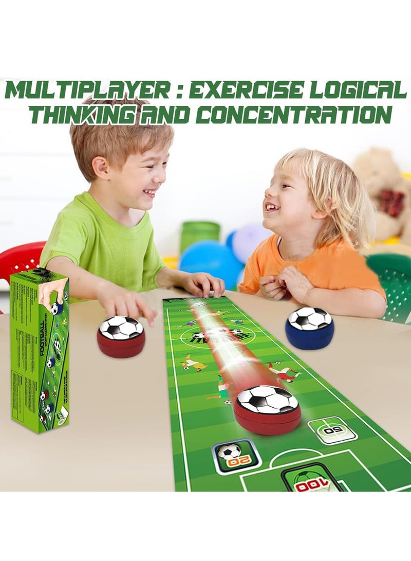 CMGTYYD Table Top Football Games, Roll-Up Design Tabletop Football Game, Versatile Shuffleboard Table Game for Kids and Adults Indoor, Tabletop Curling Game for Parties, Gatherings & Family Bonding - Image 4