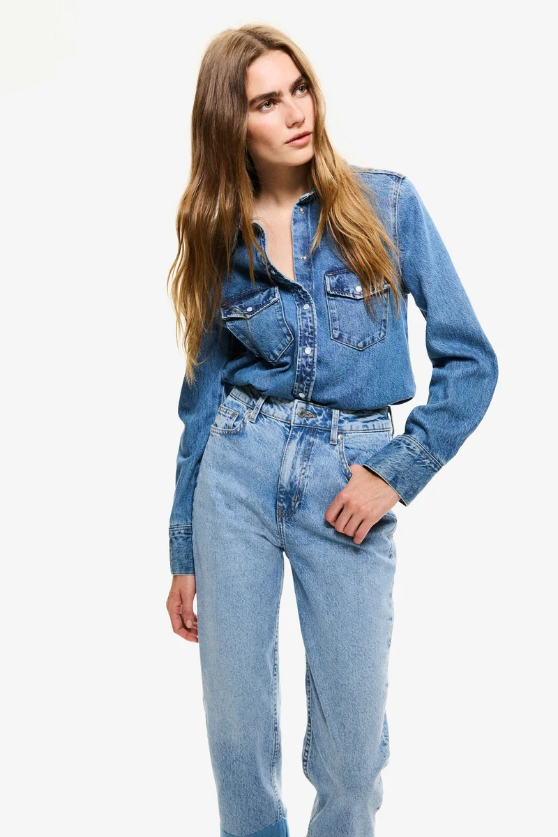 H&M Slim Mom High Ankle Jeans