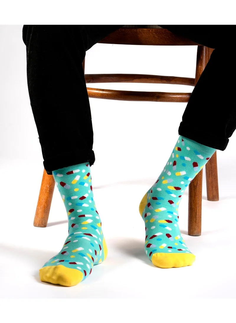 Ozzy Socks Set of 4 Fun Patterns Men's Socks