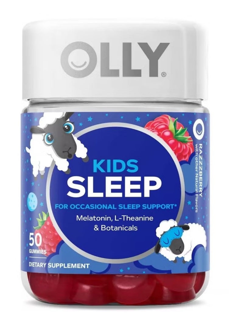 OLLY Kid's Sleep, Razzzberry, 50 Gummies - Image 1