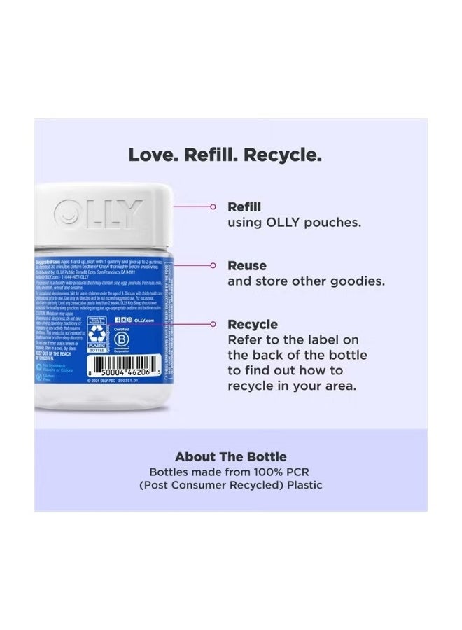 OLLY Kid's Sleep, Razzzberry, 50 Gummies - Image 5
