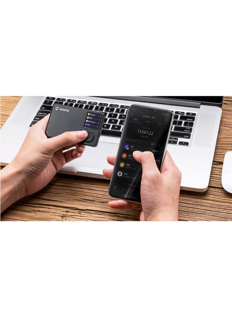 SafePal S1 pro Cryptocurrency Hardware Wallet, Open Source Crypto Wallet, Securely Stores Private Keys, Cold Storage for Bitcoin, Ethereum and More Tokens, NFTs, Seed Phrases & Crypto Assets - Image 4