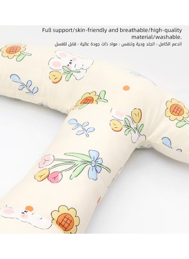 HOOKOR H-Shape Car Seat Pillow, Kids Car Sleeping Pillow with Head and Body Support, Toddlers Car Travel Pillows for Long-Distance Travel, Soft Travel Pillow for Children Sleeping - Image 5