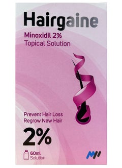 Hairgaine Minoxidil 2% Tropical Solution 60ML