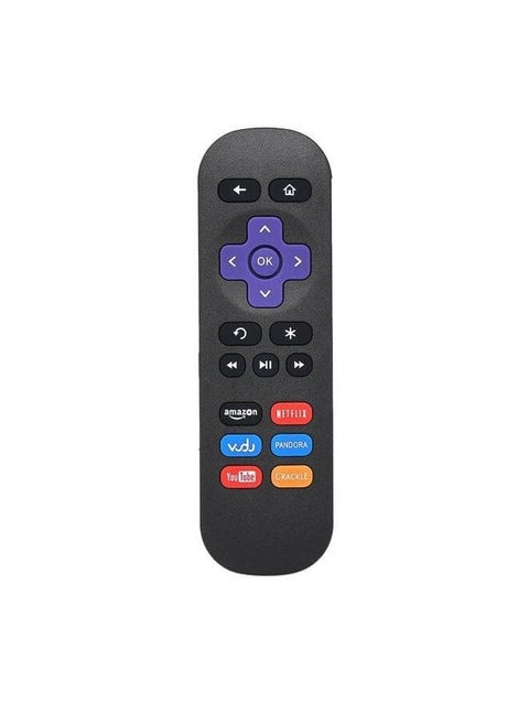 Replacement Streaming Media Player Ir Smart Remote Control For Roku 1 2 3 4 Lt Hd Xd Xs Black