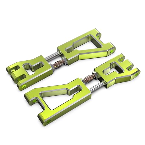 CROBOLL R11130 Upgraded Aluminum Front Upper Suspension Arms with S2 Turnbuckle for Mini110 RC Car Spare Parts RC Vehicle for RZ001 2PCS - Image 1