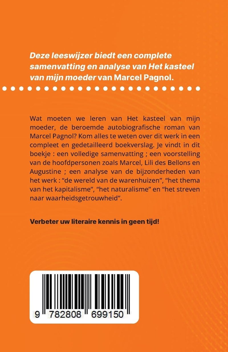 Het kasteel van mijn moeder van Marcel Pagnol (Boekanalyse): Volledige analyse en gedetailleerde samenvatting van het werk  - Image 2