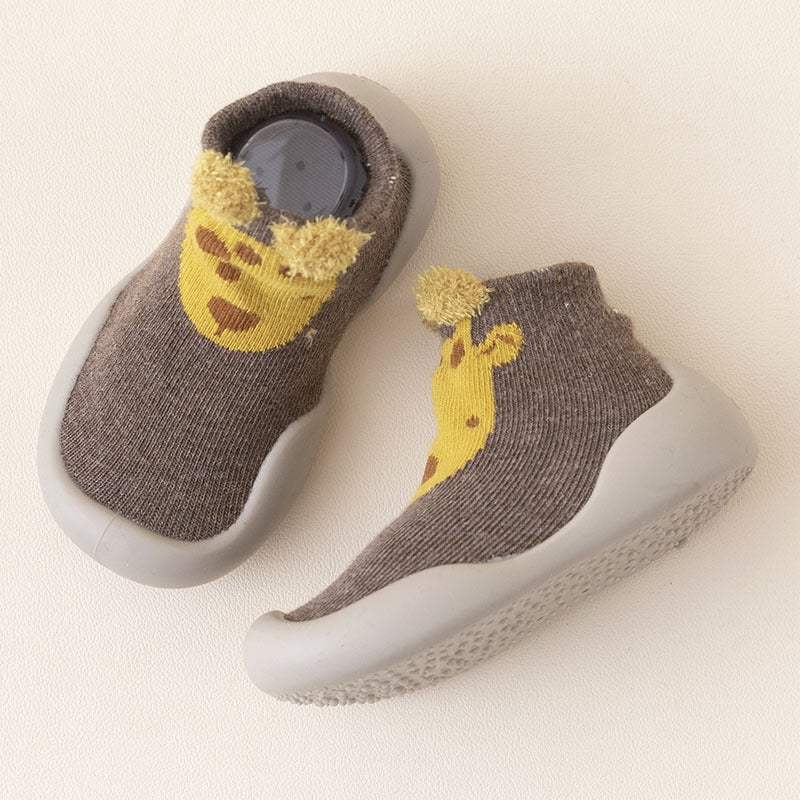 2026 Spring New Arrival Kids Socks Shoes - Cartoon Soft Sole Indoor Toddler Slip-Ons for Boys & Girls
