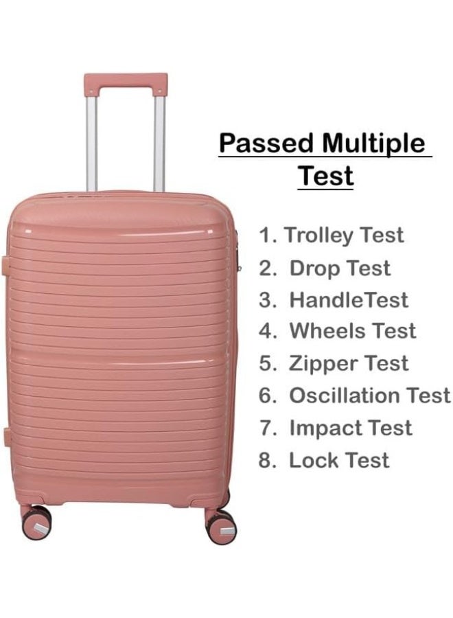 3-Piece Travel Luggage Set with Wheels (51/61/71 cm), Durable Polycarbonate Hard Shell Suitcases for All Trips, Lightweight and Strong Design - Image 3