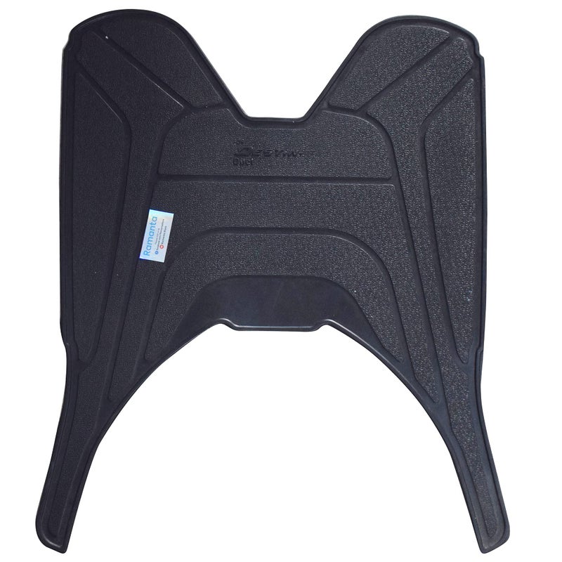 Ramanta Pvc Anti Skid Scooter/Scooty Mat Two Wheeler Floor/Foot Mat For Hero Destini 125 Bs6 (1 Pc, Black) - Image 4