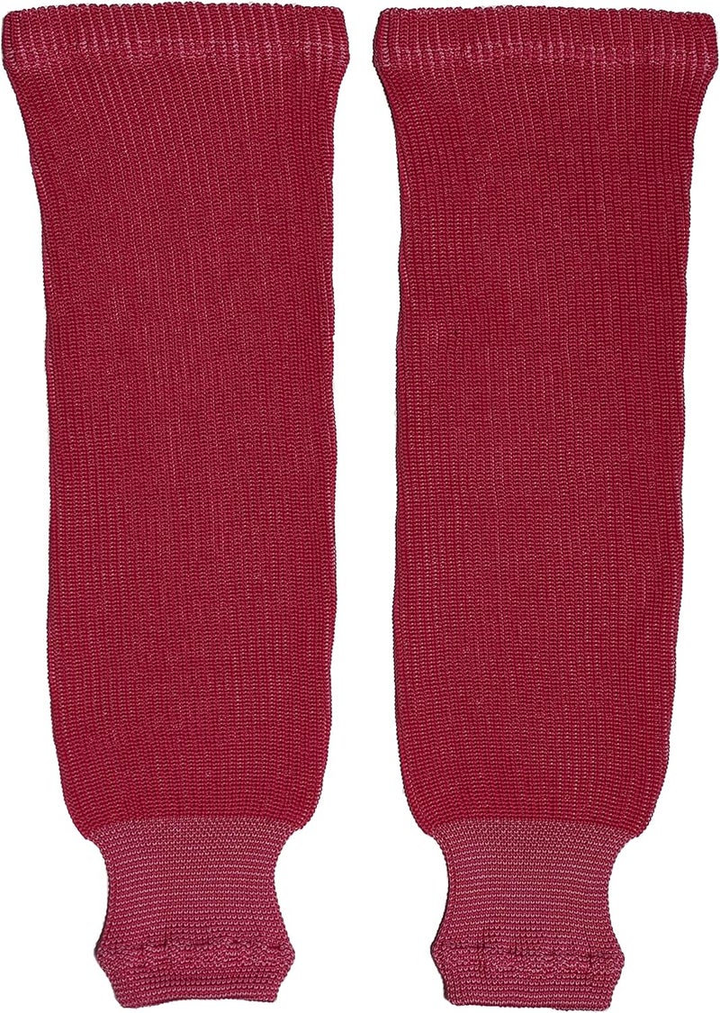 PEAR SOX Store Pro Weight Solid Color Hockey Socks (Pink, Youth) - Image 1