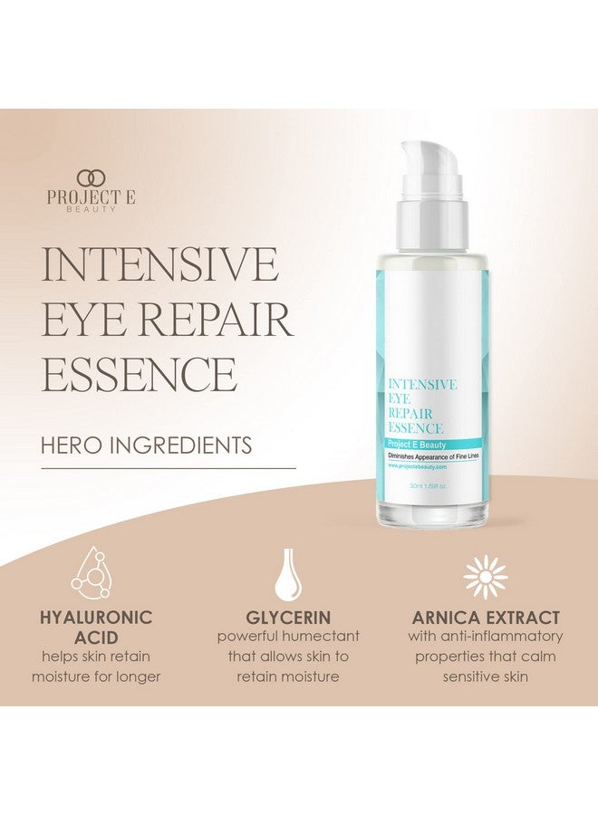 Project E Beauty Daily Skincare Routine Gentle Cleansing Foaming Cleanser Moisturizing Daily Hydrating Face Cream Age Defender Eye Cream (Eye Essence) - Image 3