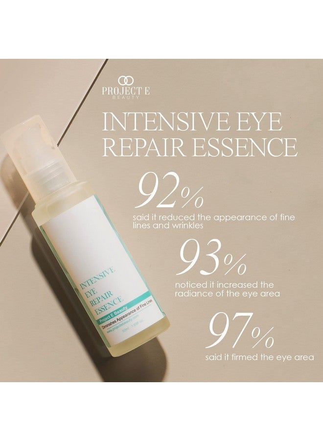 Project E Beauty Daily Skincare Routine Gentle Cleansing Foaming Cleanser Moisturizing Daily Hydrating Face Cream Age Defender Eye Cream (Eye Essence) - Image 4
